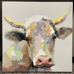 Large Cow Painting 