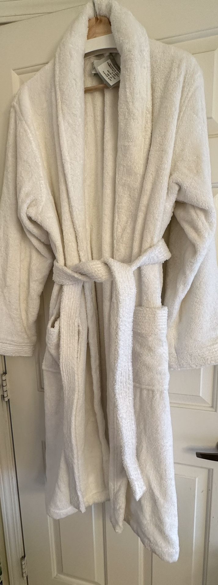 Cotton Robe White Size XL