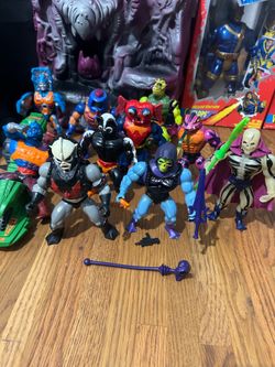 Vintage MOTU characters