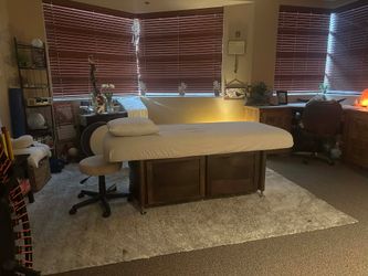 Professional Electric Treatment Table - Living Earth Crafts with Storage