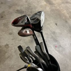 Golf Bags And Clubs