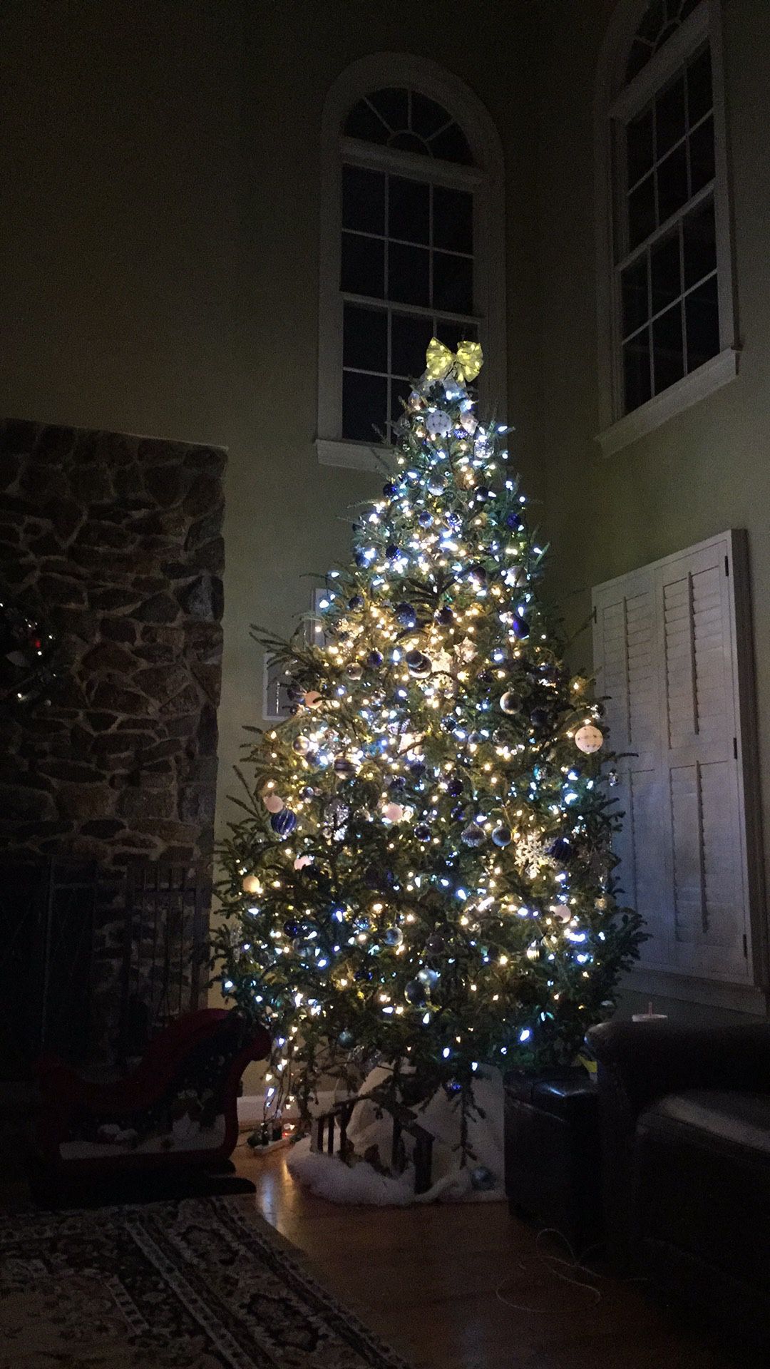 Huge 12 Foot Christmas Tree
