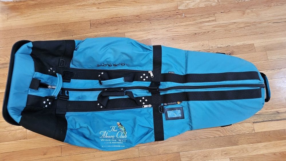 Club Glove Wheeled Golf Club Travel Bag