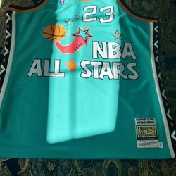 Jordan Authentic Mitchell & Ness 1996 All Star Game Jersey