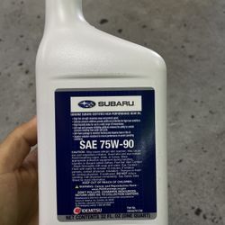 Subaru 75w-90 Gear Oil