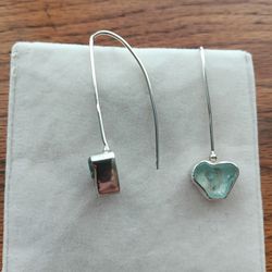 Dangle Earrings in Sterling Silver