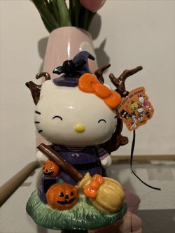 BLUE SKY CLAYWORKS HELLO KITTY HALLOWEEN WITCH