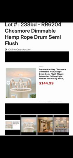New in box light fixtures