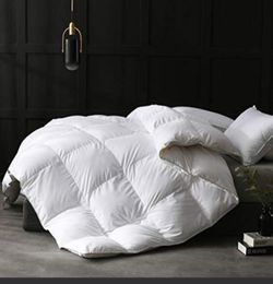 New King Feather Down Comforter