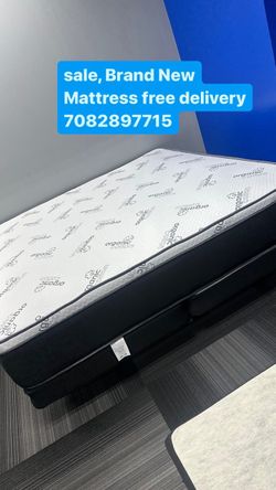 Huge sale for Mattress And Box Twin size #mattress and box 150.$ full 190$ Queen 200$ king 290$. free delivery free set up 708….289…7715… cash or Zell