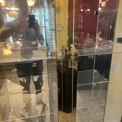 Plexiglas Curial Cabinet  