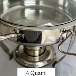 4 Quart chafing Dishes (2)