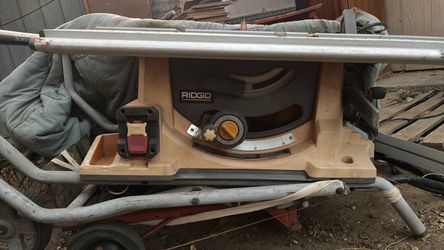 Ridgid table saw
