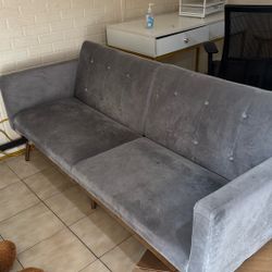Gray Futon