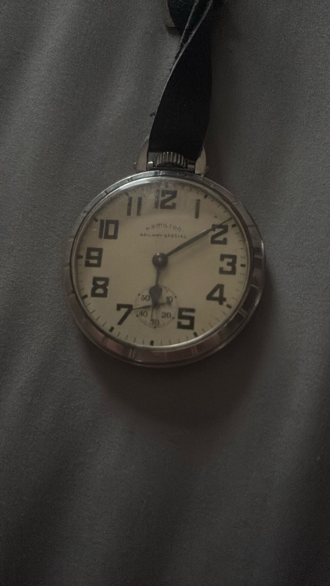 Hamilton Railway Special Pocket Watch (silver)