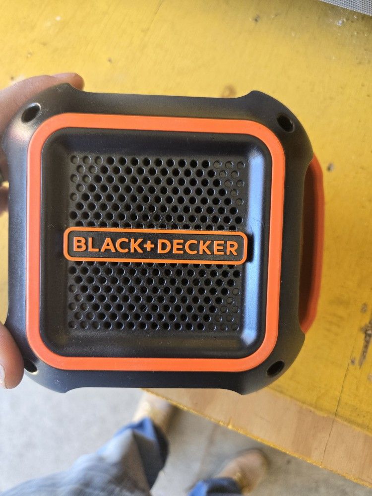 Black And Decker Bluetooth Speaker