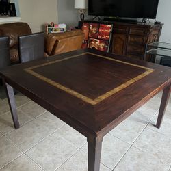 Wood Table Set