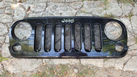 Jk Black Jeep Grill