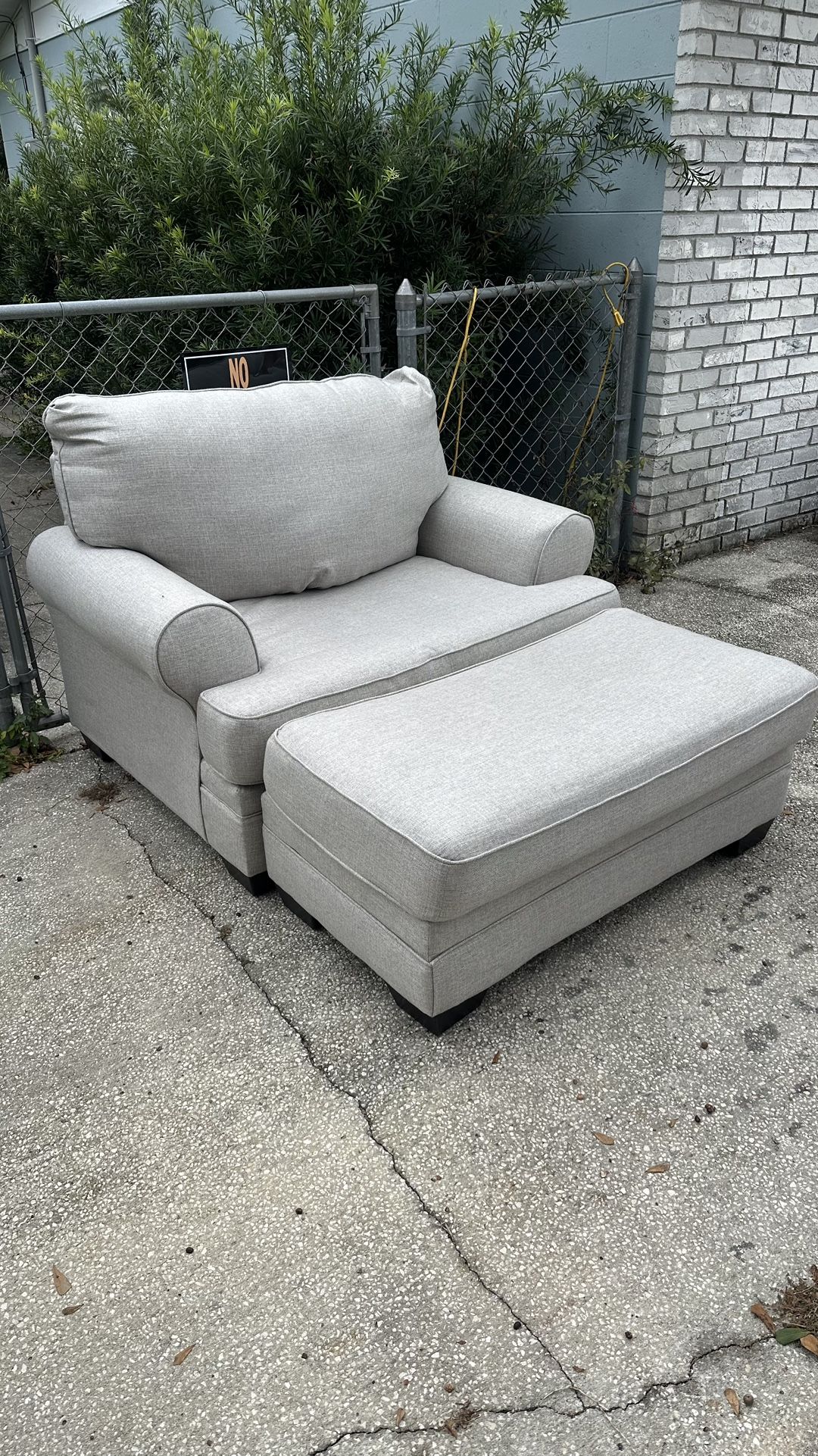 Loveseat And Ottoman