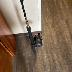 Shimano TLD Saltwater Trolling Rod and Reel Combo