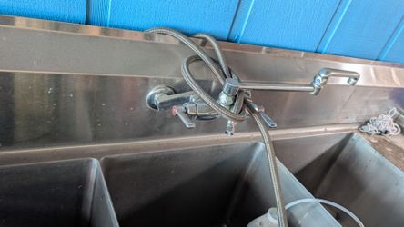 Stainless Steel Commercial 3-Compartment Sink $600 OBO