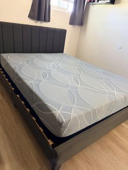 Queen Size Mattress & Frame