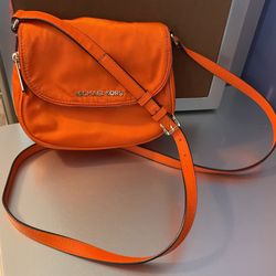 Michael Kors Nylon Flap Crossbody