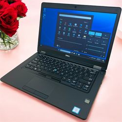 Dell i5 vPro Full HD Touchscreen laptop / Windows 11 Pro / Camera / HDMI / USB C / Bluetooth / Charger / Backlit / Fingerprint