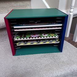 Puzzle Holder And Puzzles