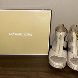 Michael Kors Damita Wedges - Size 7.5