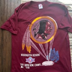 Washington Redskins, Super Bowl T-shirt, size medium