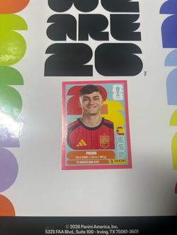 Rare panini World Cup 2026 stickers!!!