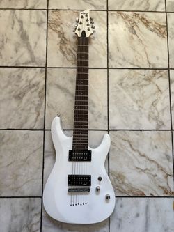 Schecter Guitar Research C-7 Deluxe 7-String Electric Guitar - Satin White
