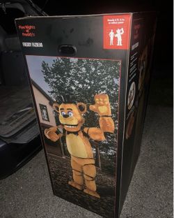 life-size Freddy Fazbear animatronic