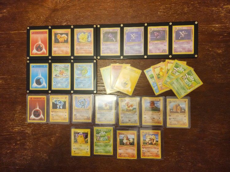 1st Edition Shadowless Pokemon Cards 