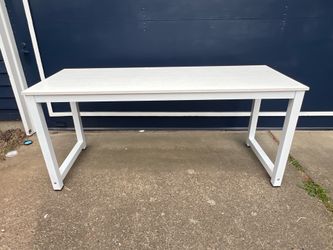 Sturdy White Desk