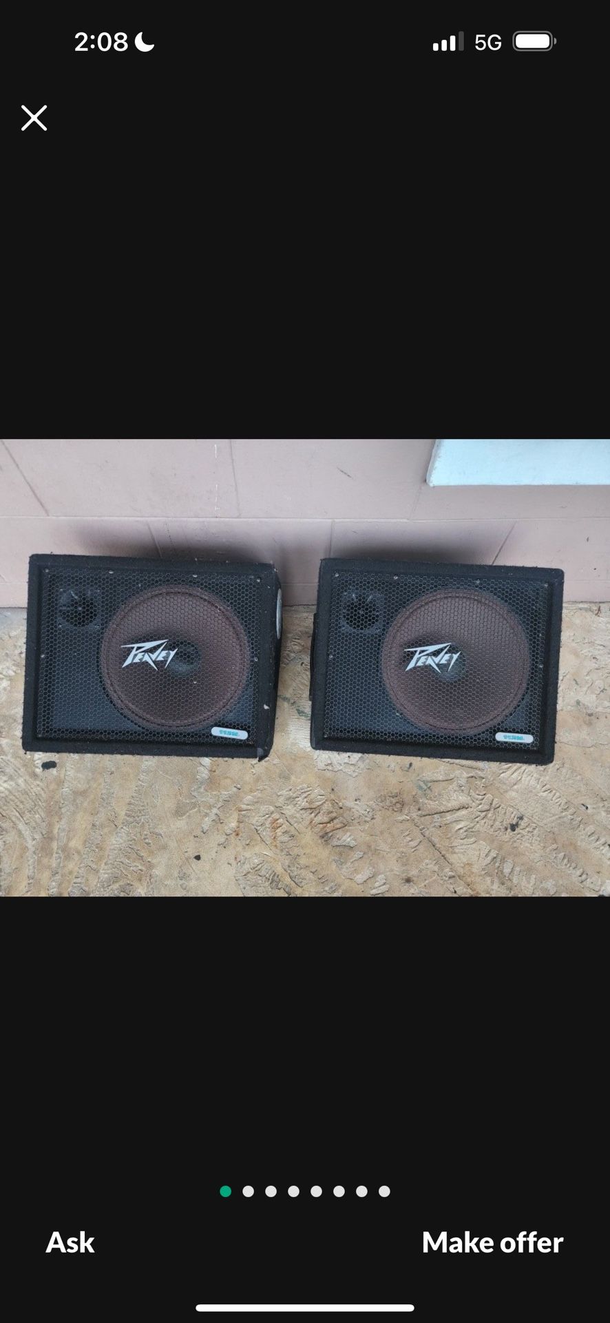 Peavy Floor Monitors