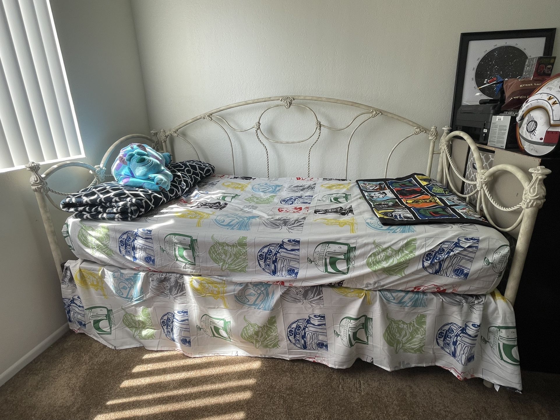 Pick Up TodayAntique Finish Daybed for Sale in Riverside, CA OfferUp
