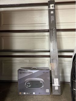 Smart Projector with Projector Screen