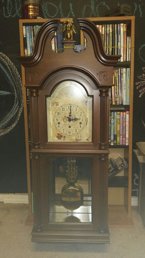 Antique Seth Thomas Triple Decker Clock Circa 1860s With Alarm Keeps Time Clock Antiques Antique Wall Clock