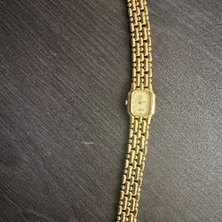 Vintage Citizens Quartz women’s gold tone watch 