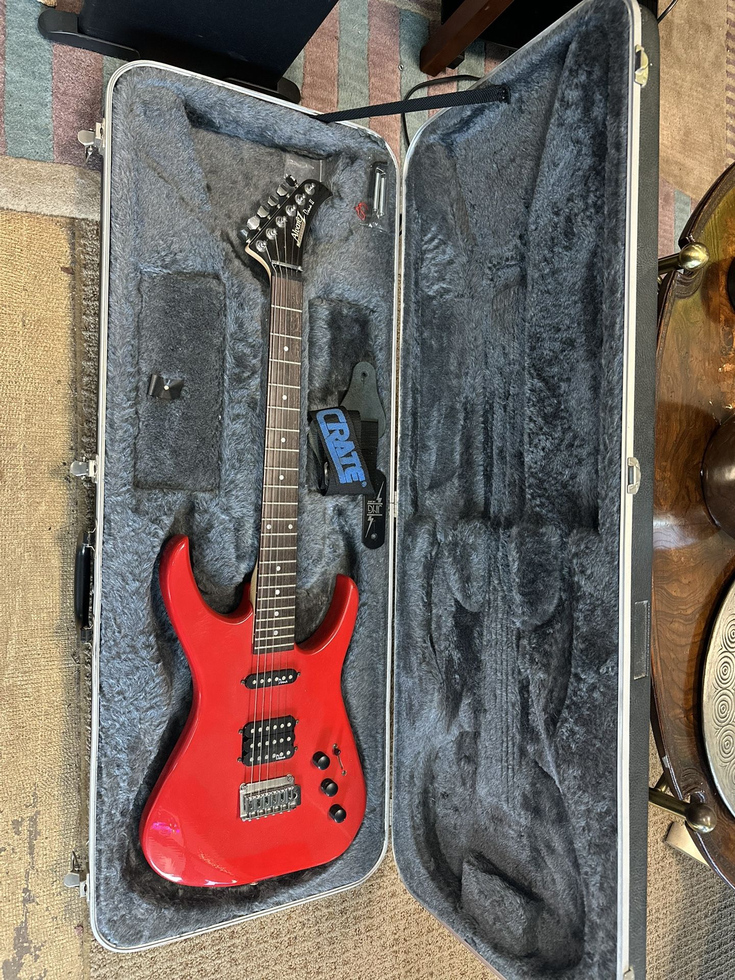 Alvarez Dana II Electric Guitar and Molded Case