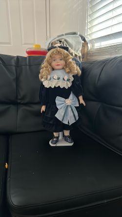 Vintage Porcelain Doll