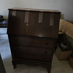🌟🌟🌟Great Deal For DYI Vintage Colonial Secretary Desk!