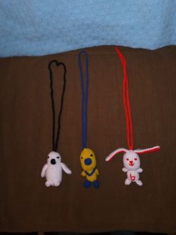 Homemade Crochet Aminals Pillows Blankets Anything. And Everything