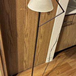 Modern Floor Lamp Bedside Heavy/Halogen/ Glass