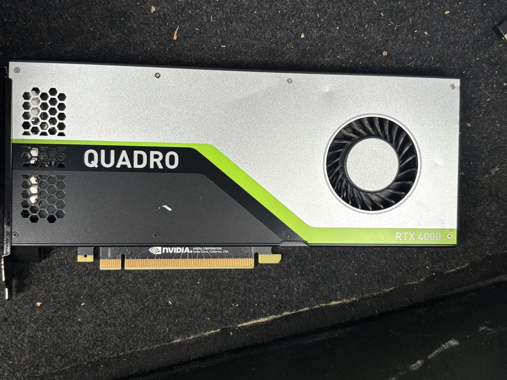 NVIDIA Quadro RTX 4000 graphics card