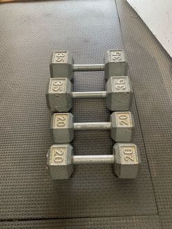 Metal Dumbbells Set