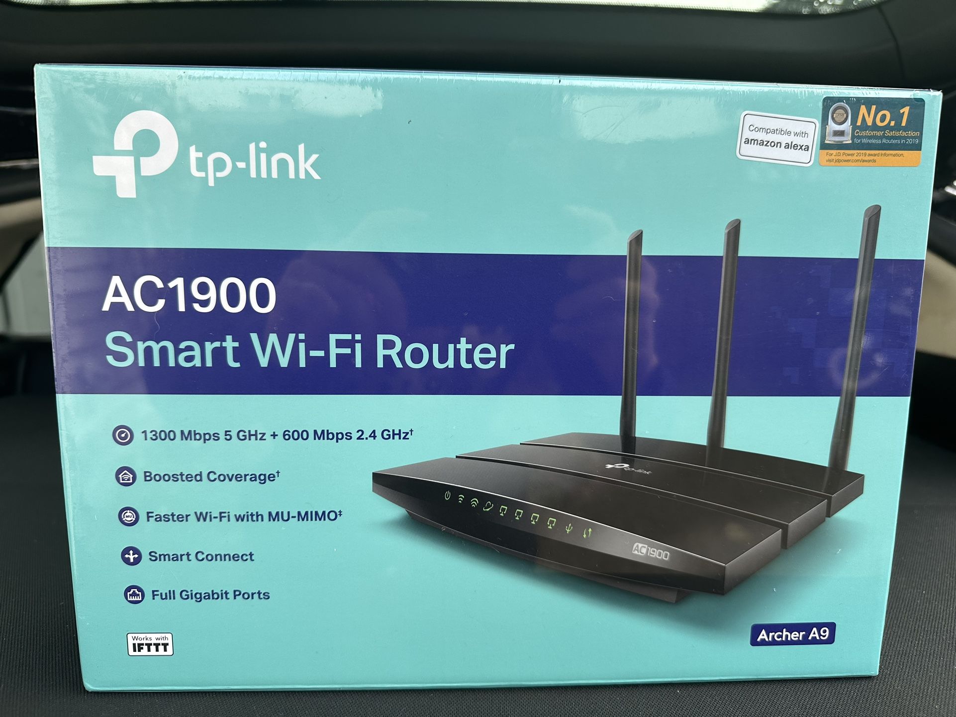 TP-Link AC1900 WiFi Router (Archer A9) 