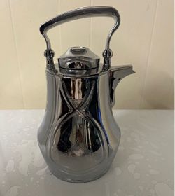 New Silver Thermal Coffe / Tea Carafe Pot